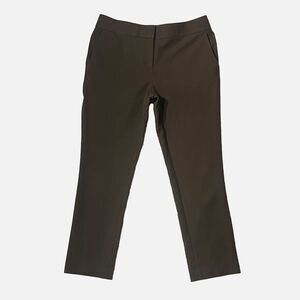 Ann Taylor Devin Fit Slim Tailored Ankle in Olive
